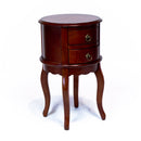All Things Cedar Twin Drawer Round Hall Table