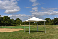 Bambrella Hurricane Alize 3.4m Square Aluminum Pavilion Umbrella