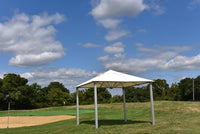 Bambrella Hurricane Alize 3.4m Square Aluminum Pavilion Umbrella