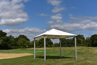 Bambrella Hurricane Alize 3.4m Square Aluminum Pavilion Umbrella