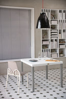 Lagoon Oslo Grey/Black/Brown/White Rattan Dinning Table With Aluminum Tube