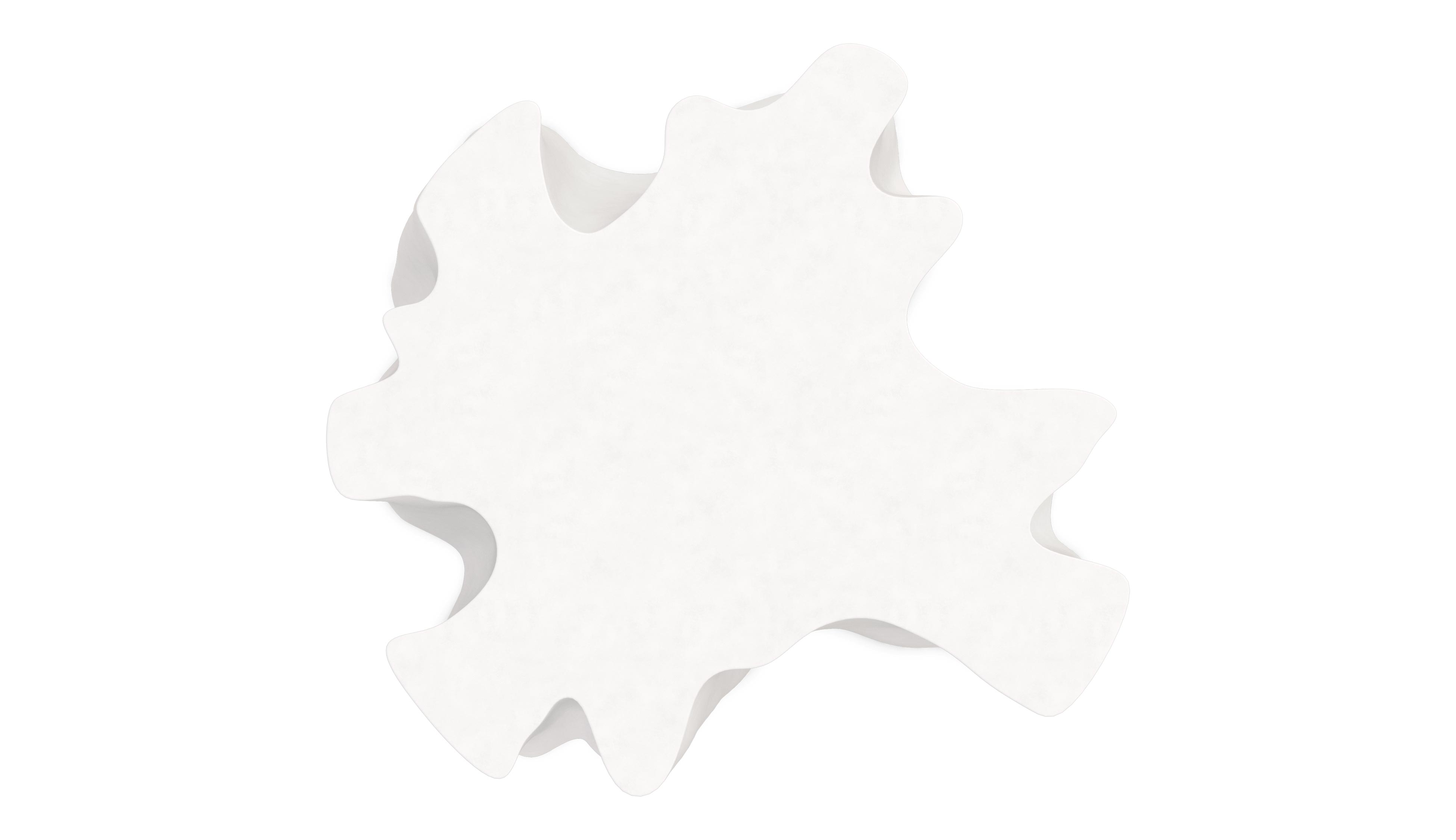 Azzurro Living Daintree Coffee Table In Bone Concrete