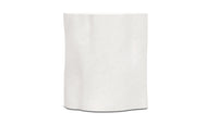 Azzurro Living Daintree Side Table With Bone Concrete Frame And Bone Concrete