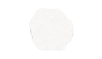 Azzurro Living Daintree Side Table With Bone Concrete Frame And Bone Concrete