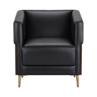 Sunpan Shylo Lounge Chair - Castillo Black
