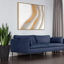 Sunpan Perkins Sofa Belfast Navy / Merino Cotton
