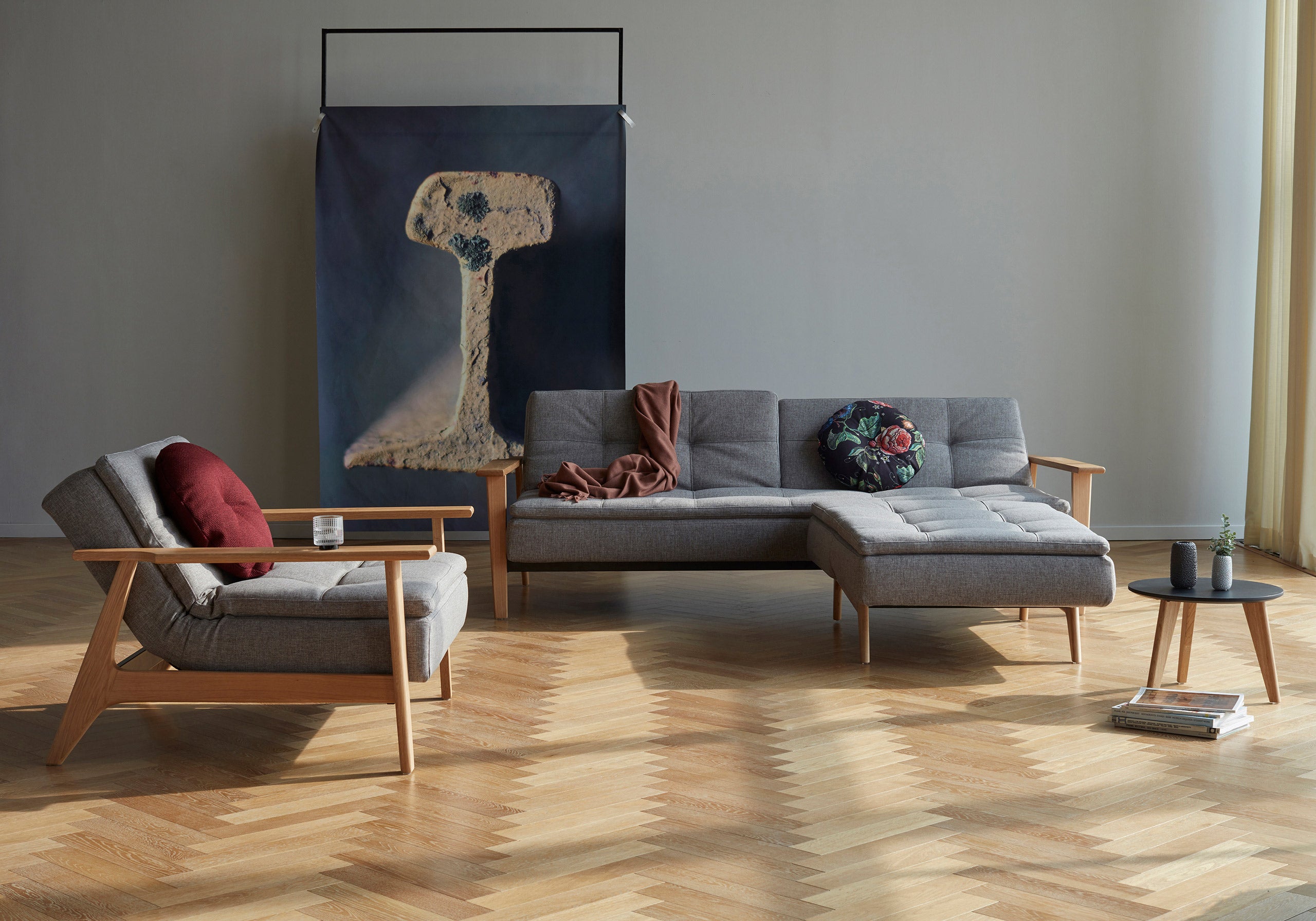 Innovation Living Dublexo Frej Arm Chair Oak