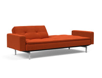 Innovation Living Dublexo Stainless Steel Arm Sofa Bed