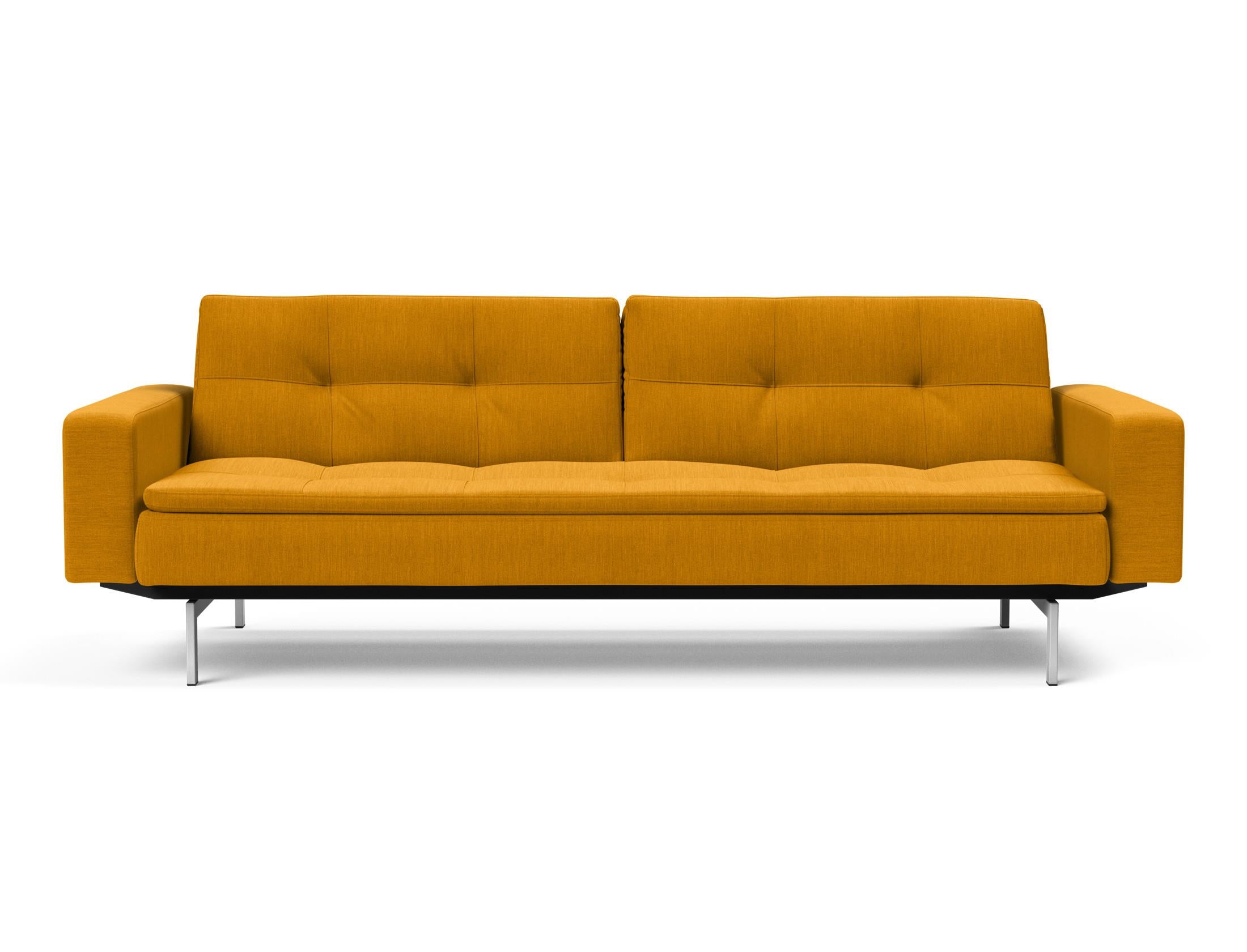 Innovation Living Dublexo Stainless Steel Arm Sofa Bed