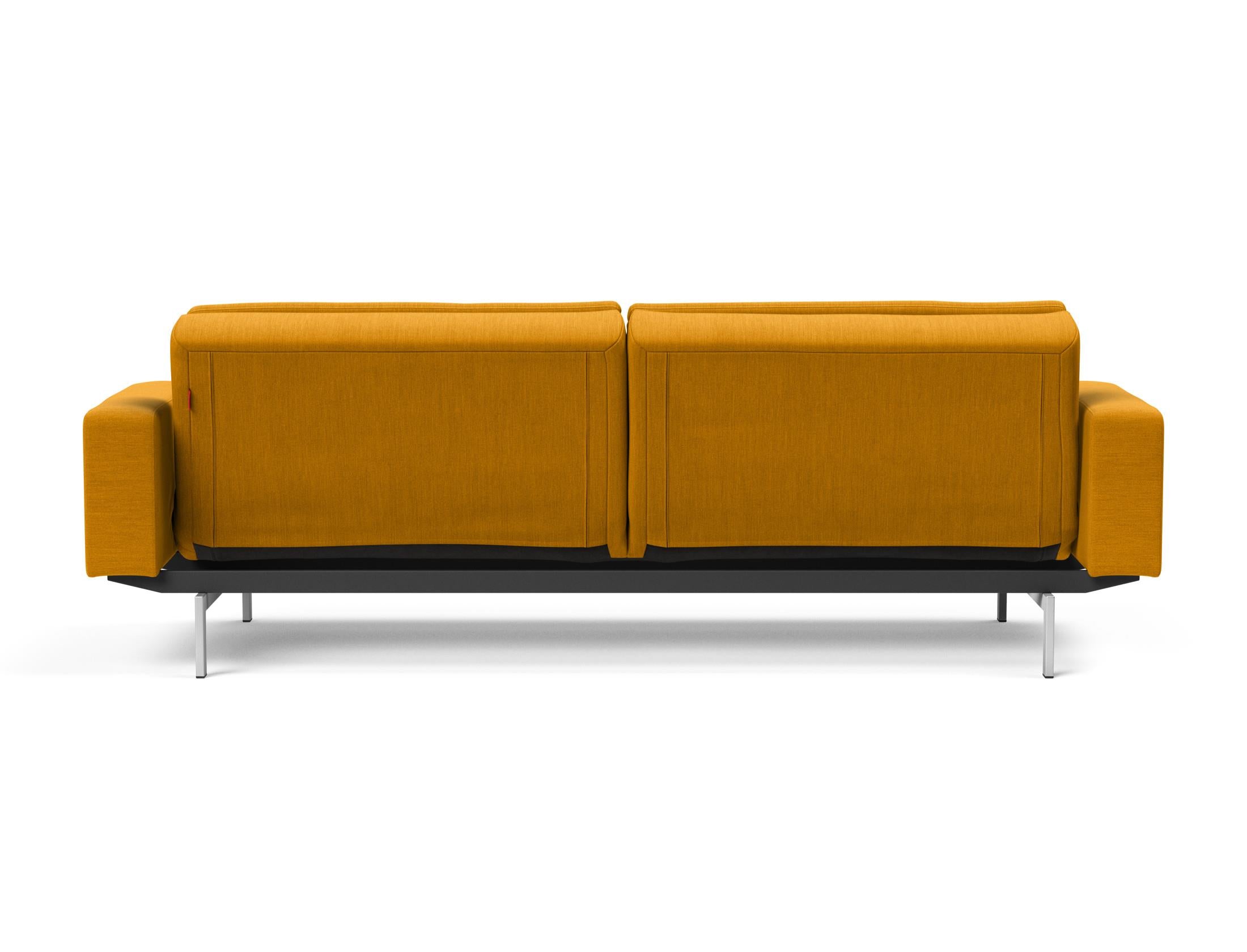 Innovation Living Dublexo Stainless Steel Arm Sofa Bed