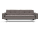 Innovation Living Dublexo Stainless Steel Arm Sofa Bed