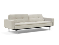 Innovation Living Dublexo Stainless Steel Arm Sofa Bed