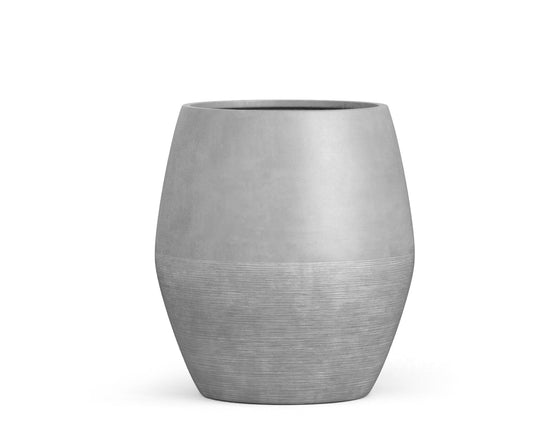 Azzurro Living Durban 24" Pot In Asteroid Concrete