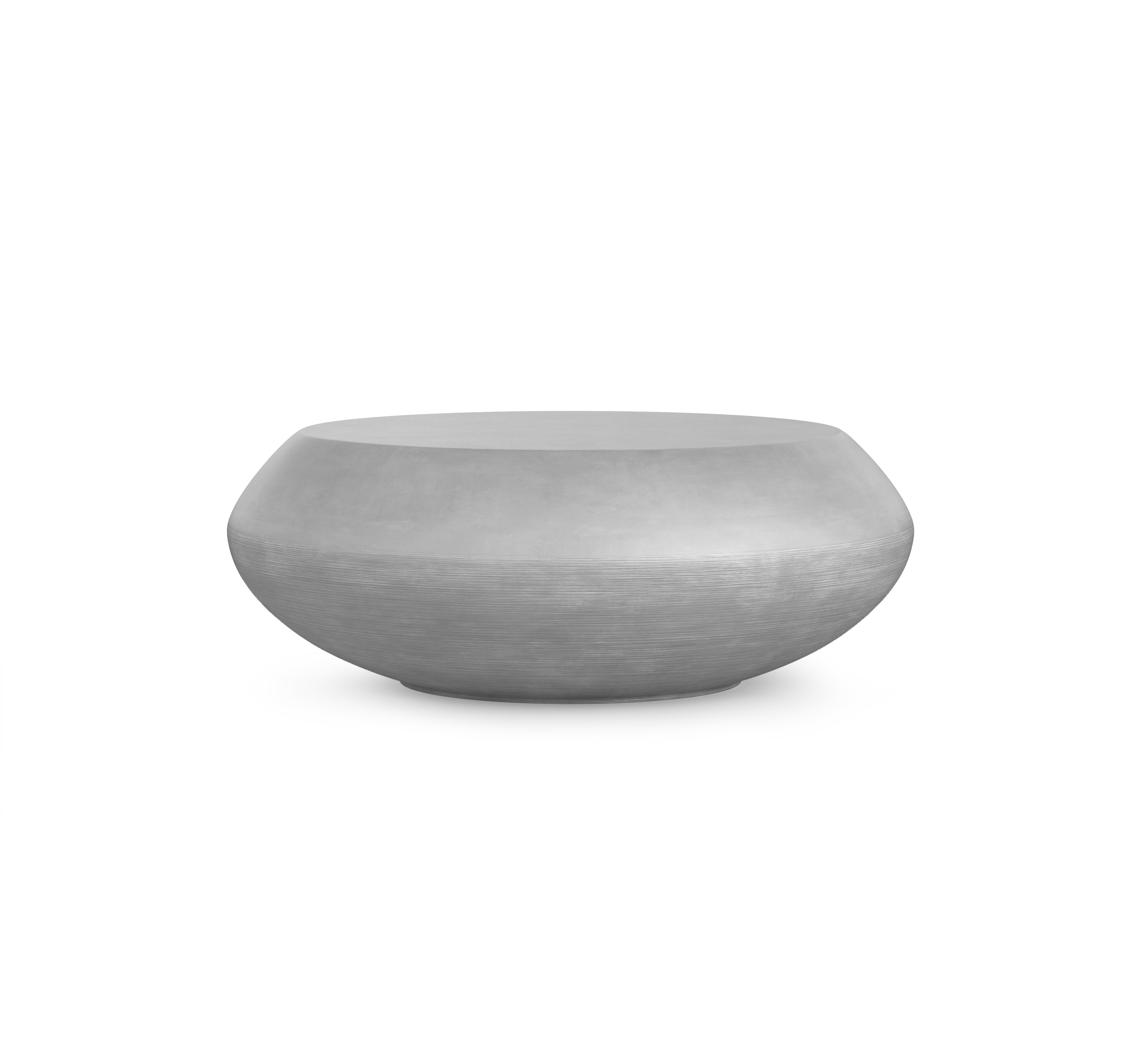 Azzurro Living Durban Coffee Table In Asteroid Concrete