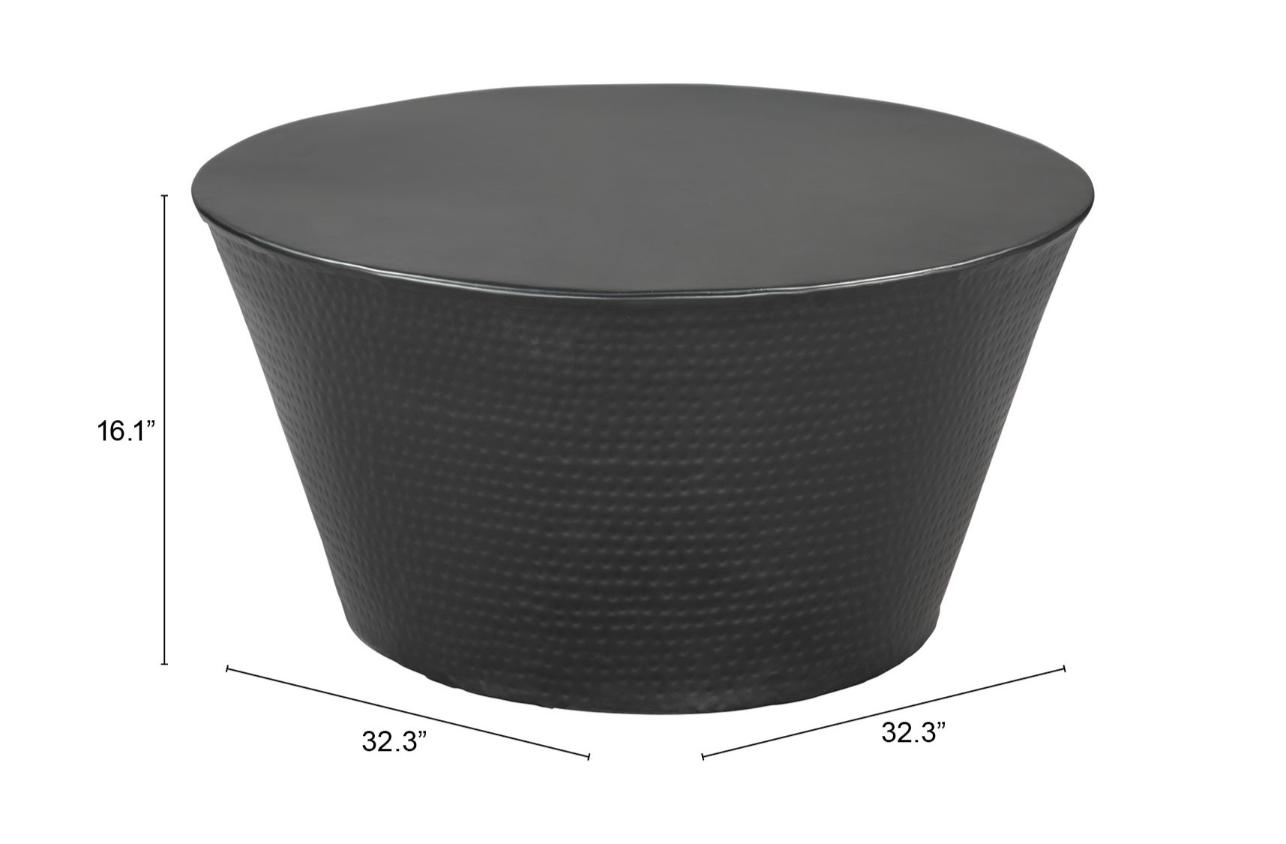Zuo Modern Durban Coffee Table Black