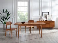Greenington Mija Extendable Dining Table, Amber