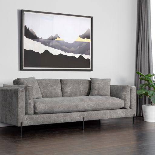Sunpan Josie Sofa in Nepal Cashew / Nepal Pebble