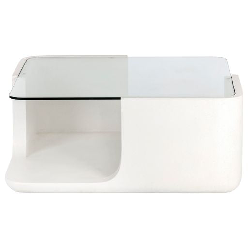 Sunpan Odis Coffee Table Grey / White