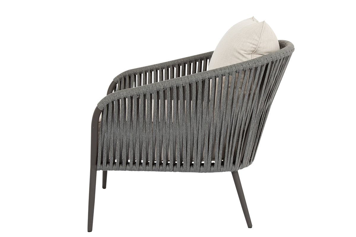 Sunset West Florence Club Chair in Echo Ash, No Welt