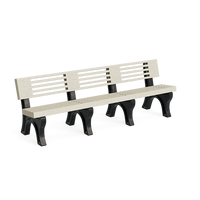 Polly Products Elite Backed Bench