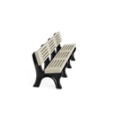 Polly Products Elite Backed Bench