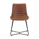 Sunpan Gracen Dining Chair in Hazelnut / Nightfall Black