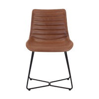 Sunpan Gracen Dining Chair in Hazelnut / Nightfall Black