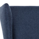 Sunpan Kasen Lounge Chair Belfast Heather Grey / Belfast Navy