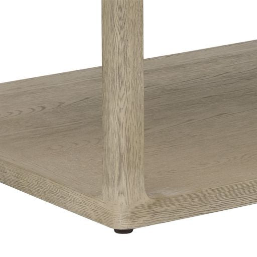 Sunpan Doncaster Coffee Table in Black / Smoke Grey