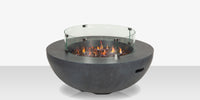 DecoScapes Elements Concrete Fire Pit - Round