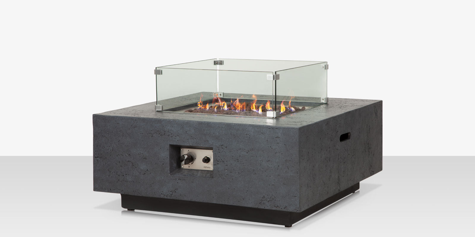 DecoScapes Elements Concrete Fire Pit - Square