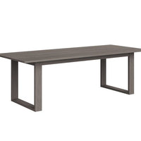 Sunpan Tropea Dining Table 94'' Natural / Smoke Grey