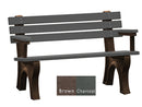 Polly Products Economizer Backed Bench with arms