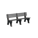 Polly Products Economizer Backed Bench