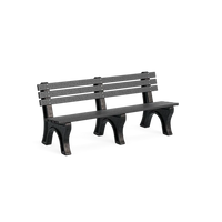 Polly Products Economizer Backed Bench