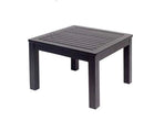 BFM Seating Belmar End Table - Black/Soft Gray