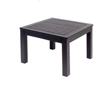 BFM Seating Belmar End Table - Black/Soft Gray