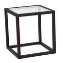 Woodard Salona End Table with Glass Top