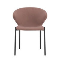 Sunpan Eric Dining Chair in Nono Dark Green / Nono Tapenade Gold - Set of Two