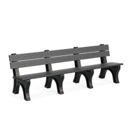 Polly Products Economizer Traditional Backed Bench