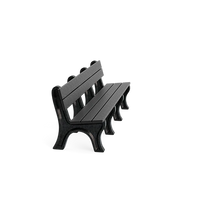 Polly Products Economizer Traditional Backed Bench