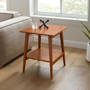 Greenington Antares End Table, Amber