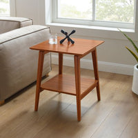 Greenington Antares End Table, Amber