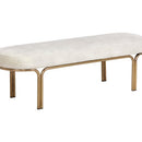 Sunpan Gwen Bench Nono Cream / Nono Shitake