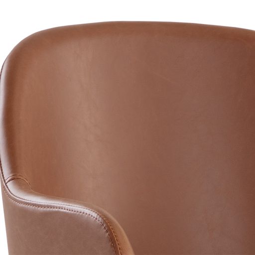 Sunpan Hensley Dining Armchair in Dark Teal / Dawn Grey / Hazelnut / Mina Warm Grey