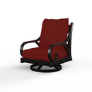 Sunset West Monterey Aluminum Swivel Rocker with Cushion
