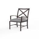 Sunset West La Jolla Aluminum Dining Chair with Cushion