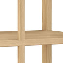 Sunpan Kenzie Bookcase in Grey / Rustic Oak