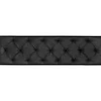 Sunpan  Staten Bench Black / Vienna Cream