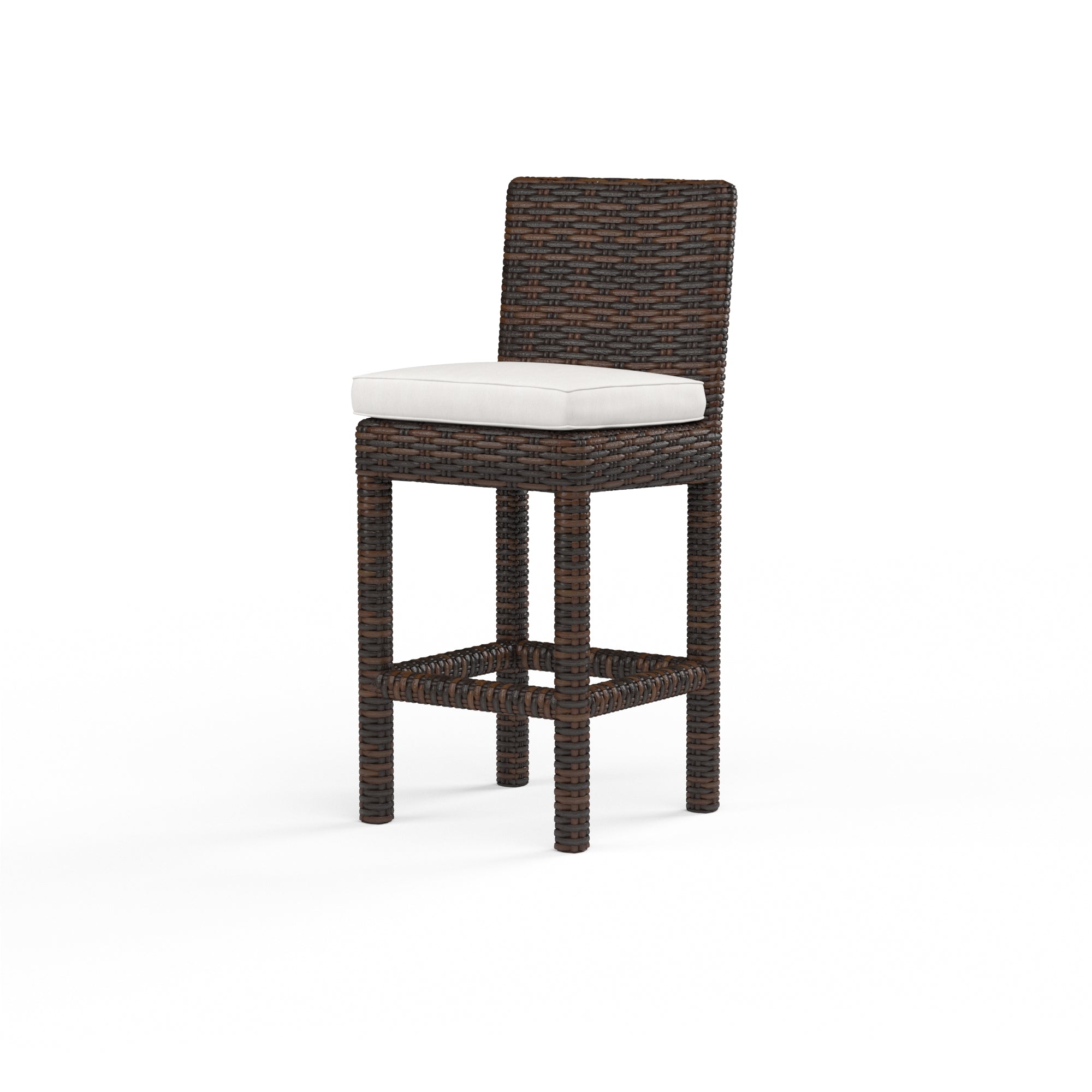 Sunset West Montecito Wicker Barstool with Cushion